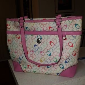Coach Chelsea Signature Multicolor Handbag